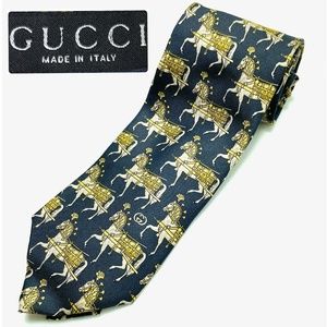 Gucci 100% Silk tie made in Italy